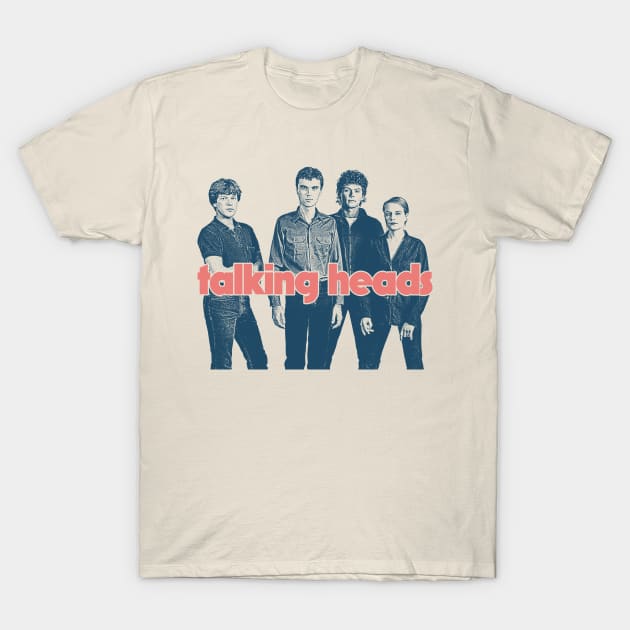 Talking Heads // Retro Style Fan Art Design T-Shirt by DankFutura